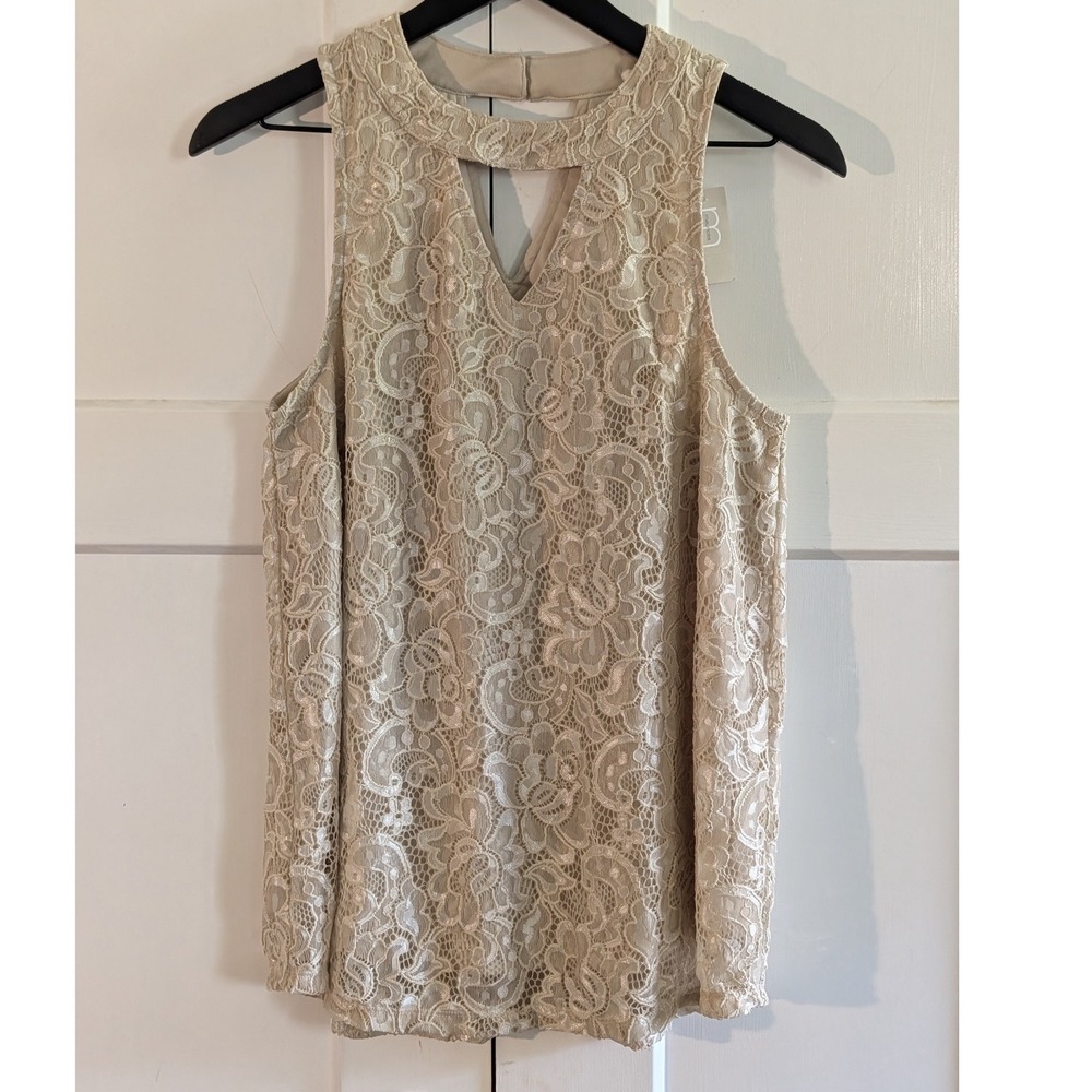 Maurices NWT Womens Sleeveless Tank Top Blouse Casual Workwear Layering Small